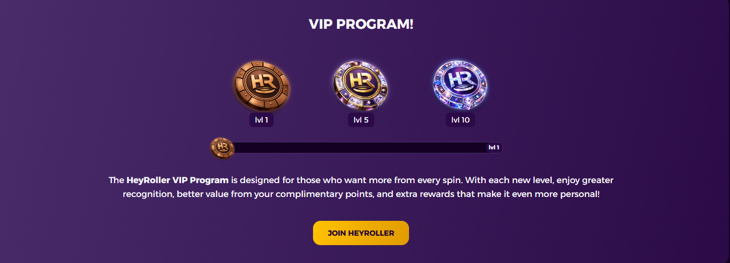 HeyRoller Casino - what players should know